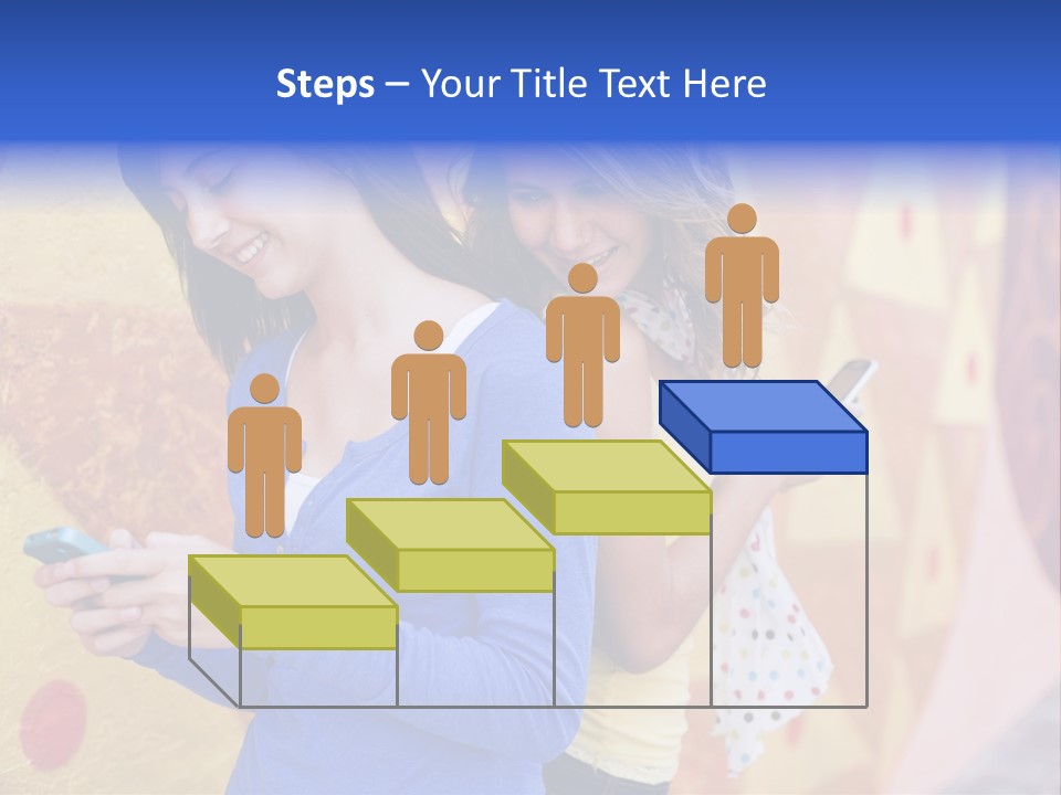 Cute Friendship Horizontal PowerPoint Template