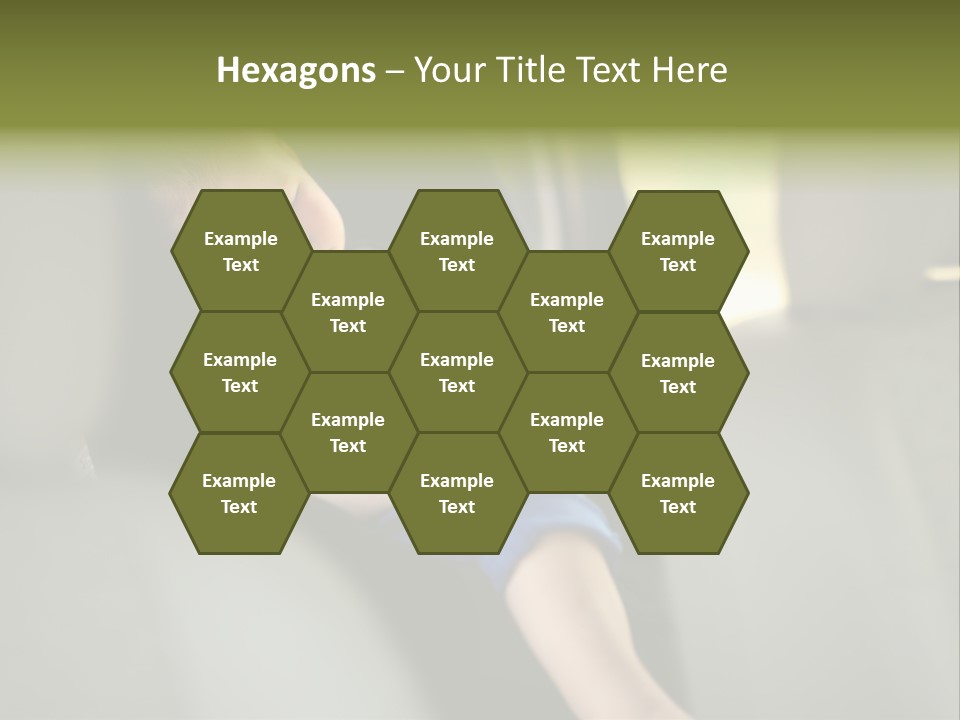 Movement Beauty Portrait PowerPoint Template