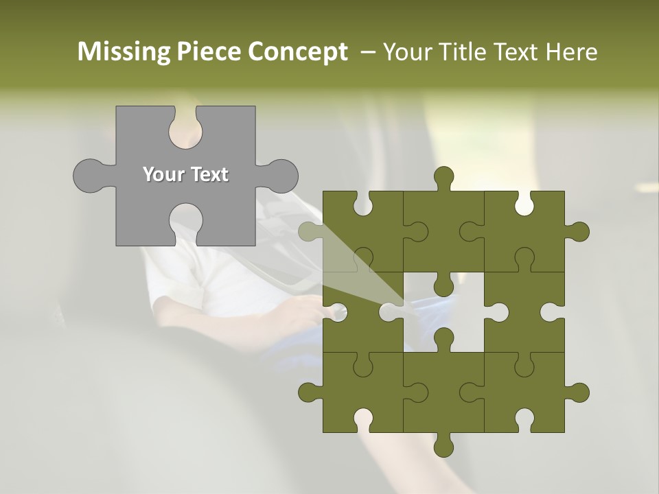 Movement Beauty Portrait PowerPoint Template