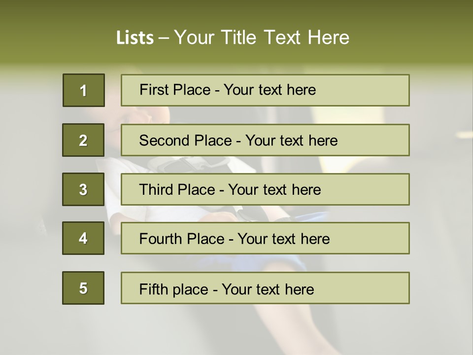 Movement Beauty Portrait PowerPoint Template