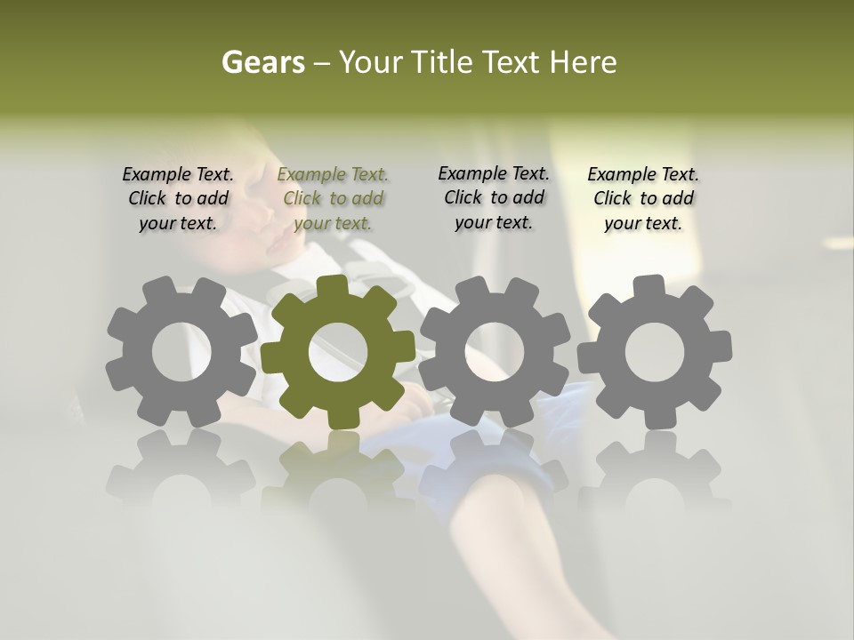 Movement Beauty Portrait PowerPoint Template