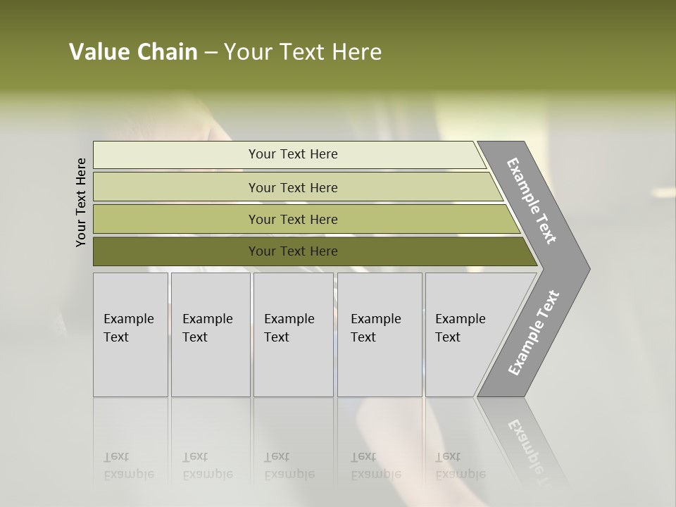 Movement Beauty Portrait PowerPoint Template