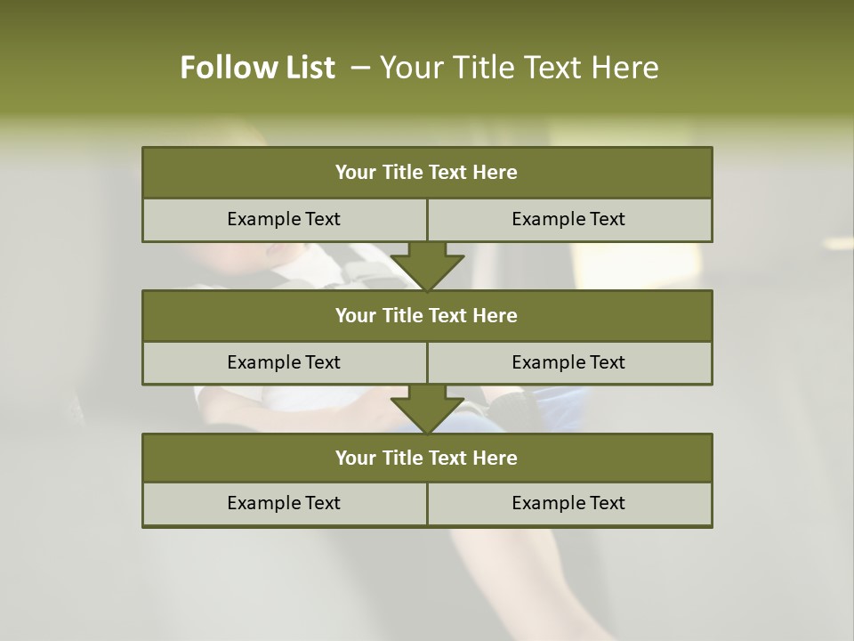 Movement Beauty Portrait PowerPoint Template