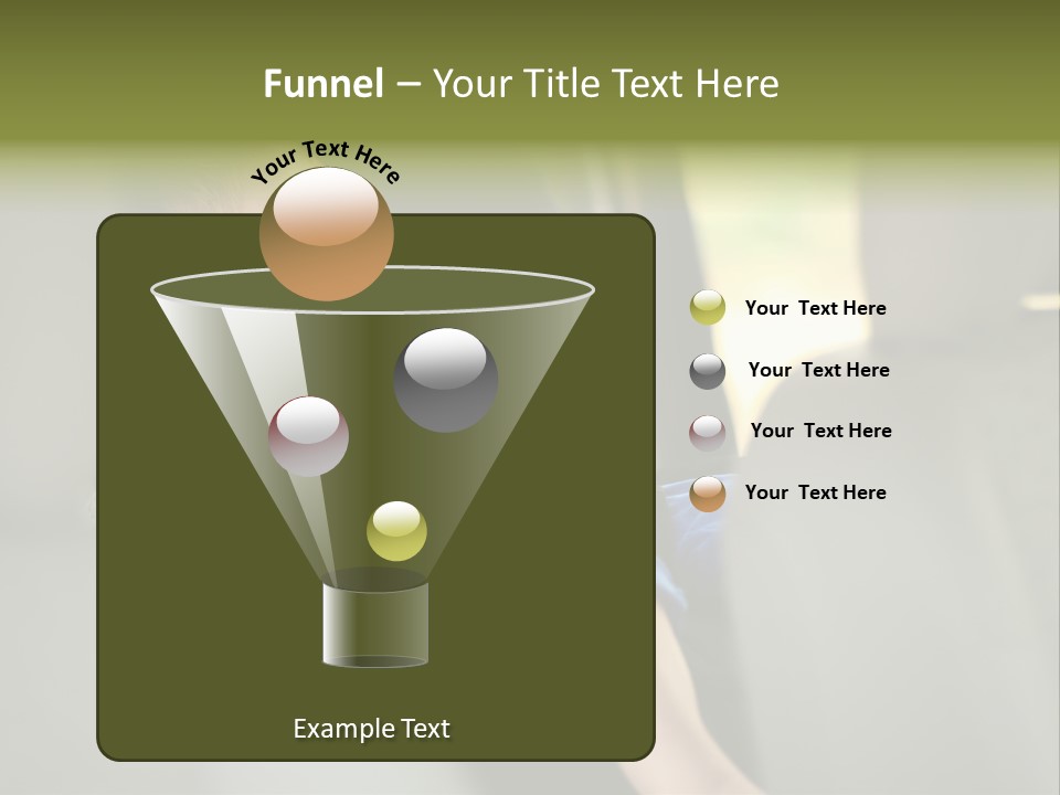 Movement Beauty Portrait PowerPoint Template