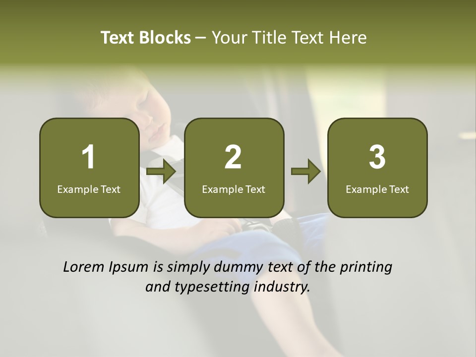 Movement Beauty Portrait PowerPoint Template