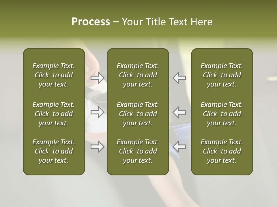 Movement Beauty Portrait PowerPoint Template