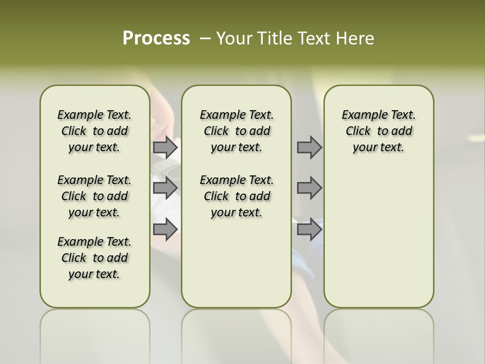 Movement Beauty Portrait PowerPoint Template