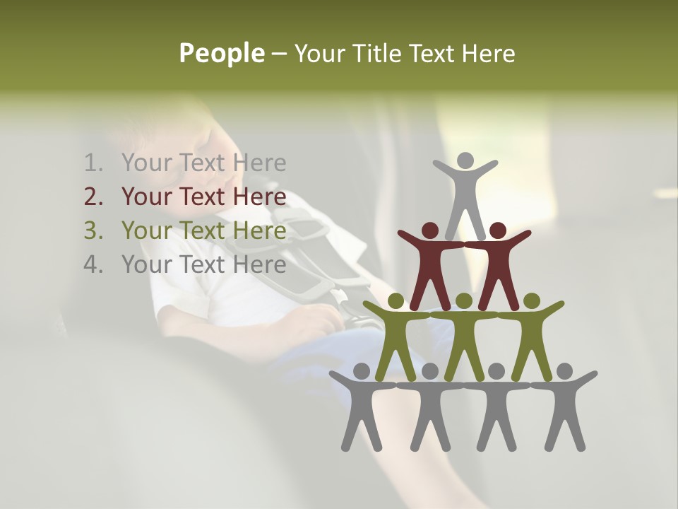 Movement Beauty Portrait PowerPoint Template