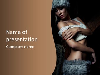 Sexy Beautiful Skincare PowerPoint Template