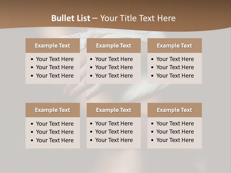 Sexy Beautiful Skincare PowerPoint Template