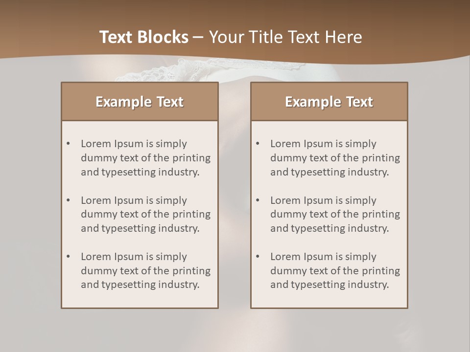 Sexy Beautiful Skincare PowerPoint Template