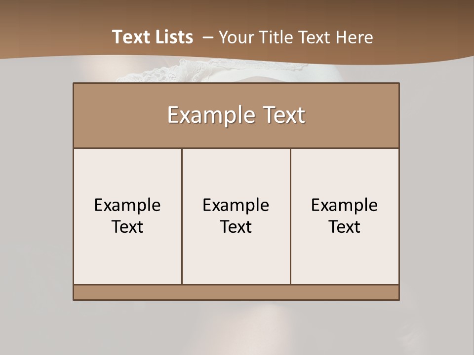 Sexy Beautiful Skincare PowerPoint Template