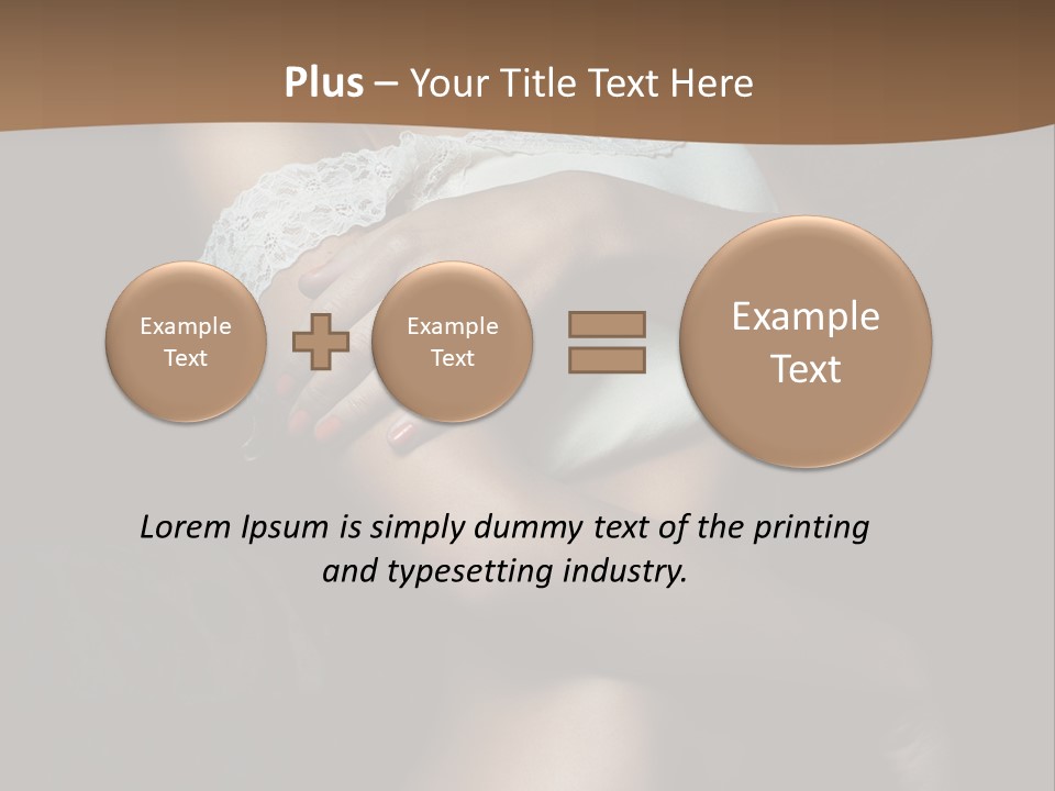 Sexy Beautiful Skincare PowerPoint Template
