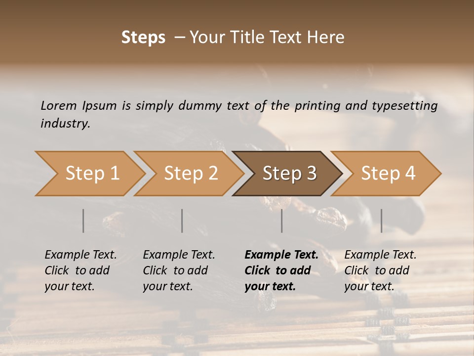 Ingredient Aroma Organic PowerPoint Template