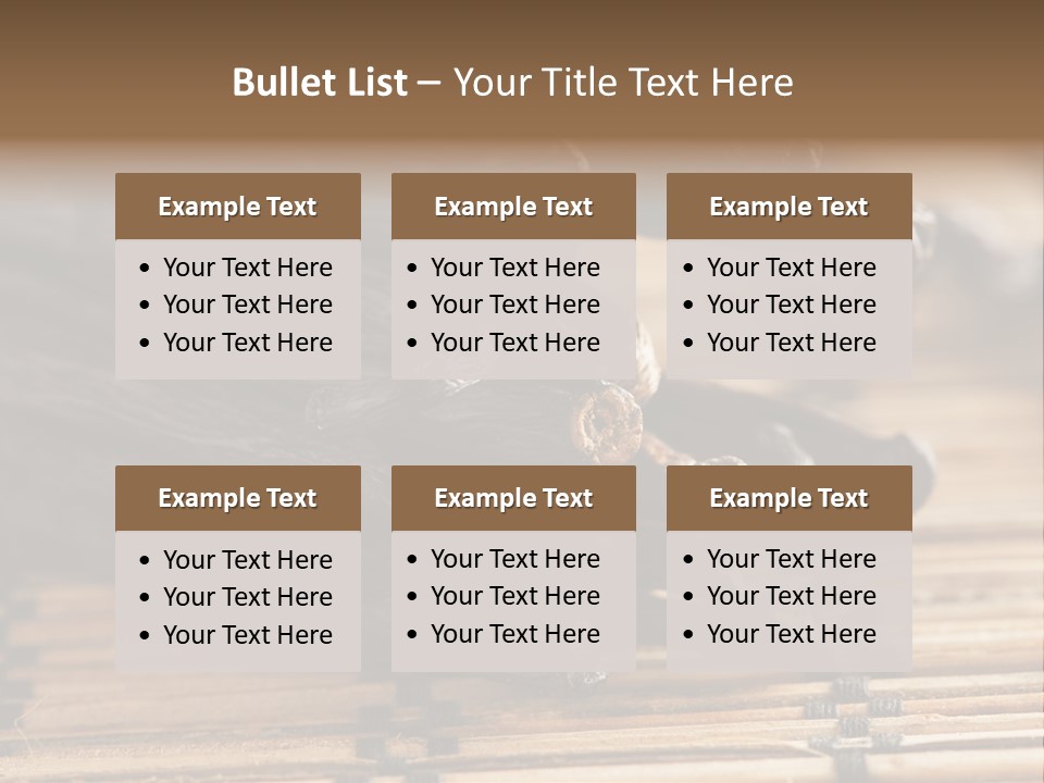Ingredient Aroma Organic PowerPoint Template