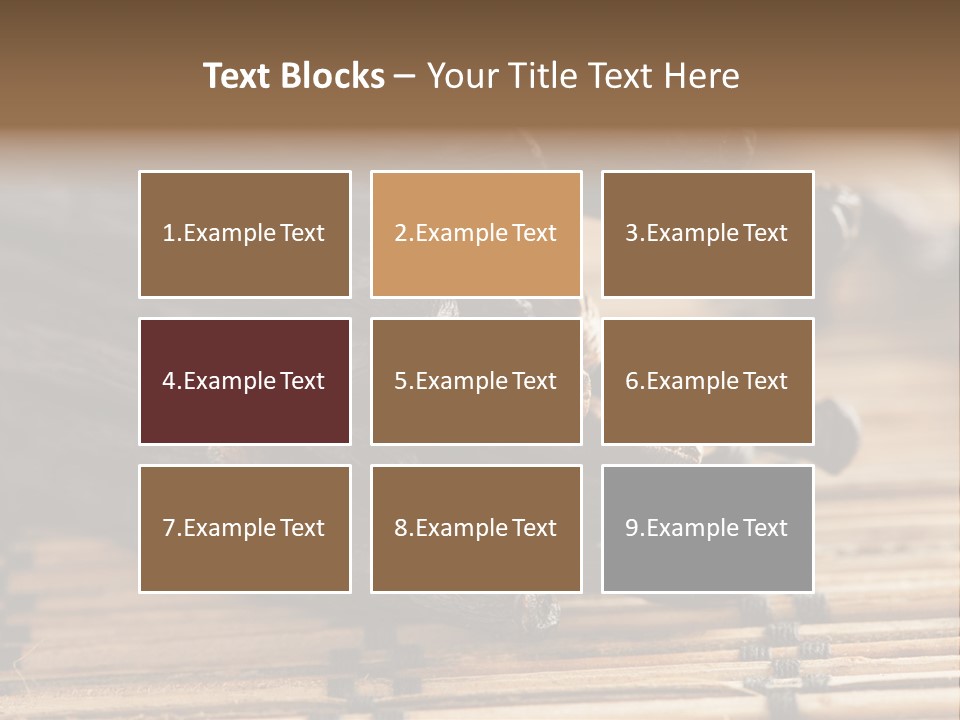 Ingredient Aroma Organic PowerPoint Template