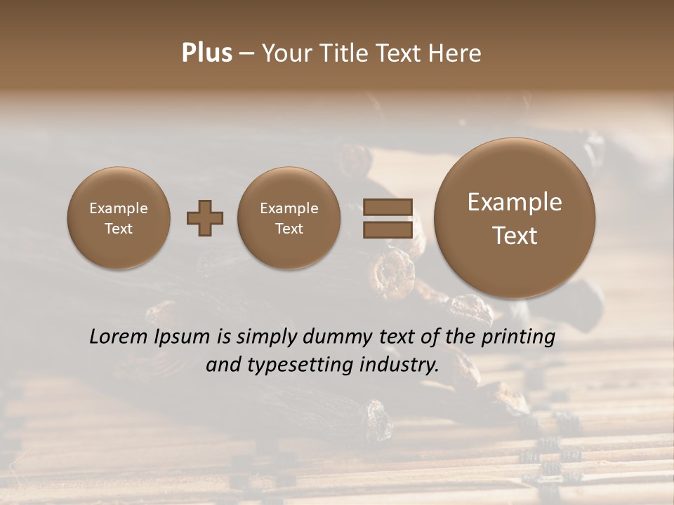 Ingredient Aroma Organic PowerPoint Template