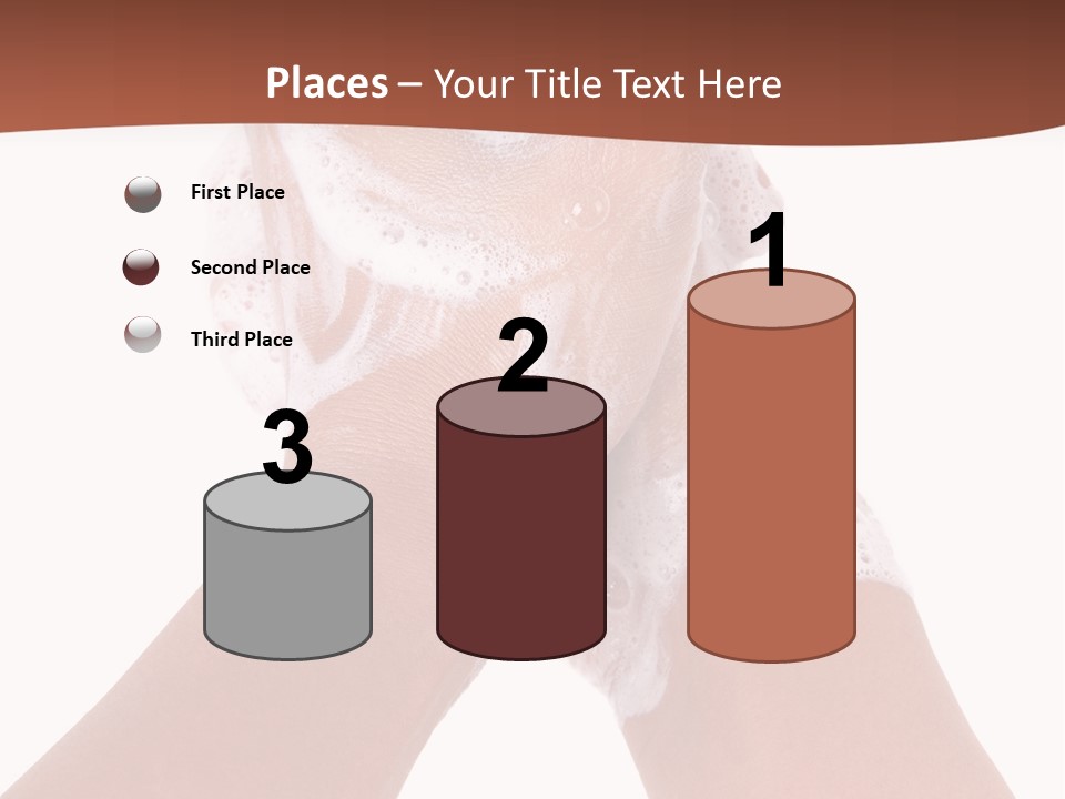 Clean Bubble Cleanliness PowerPoint Template