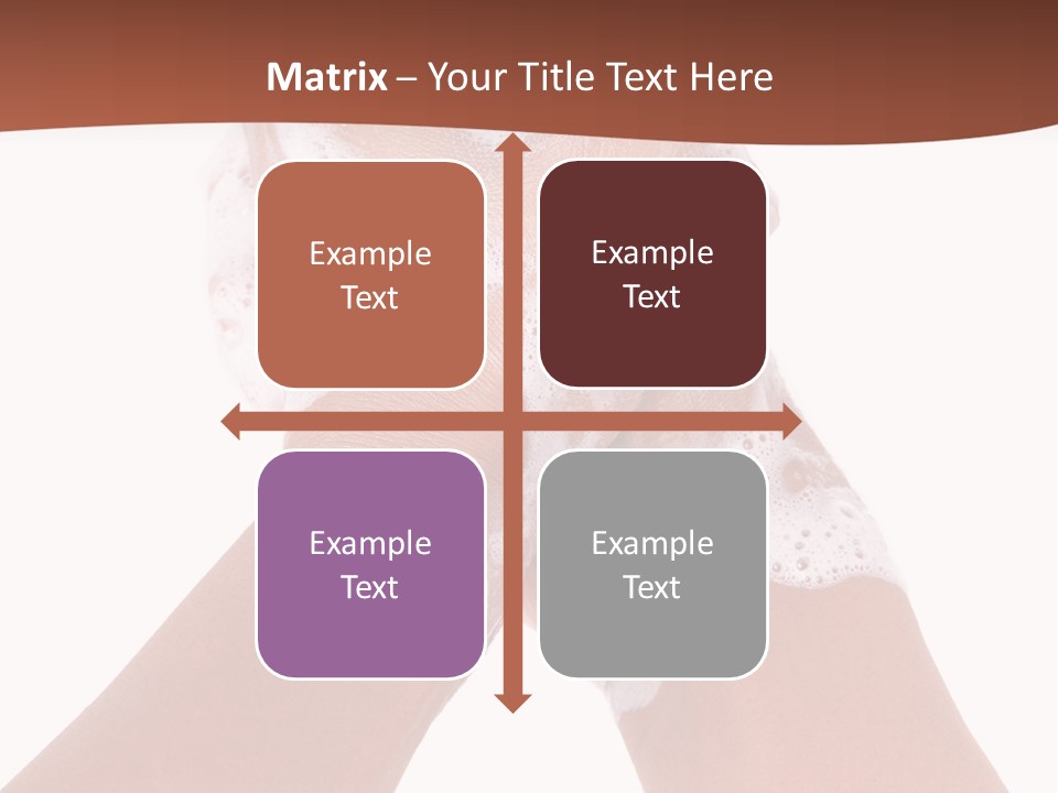 Clean Bubble Cleanliness PowerPoint Template
