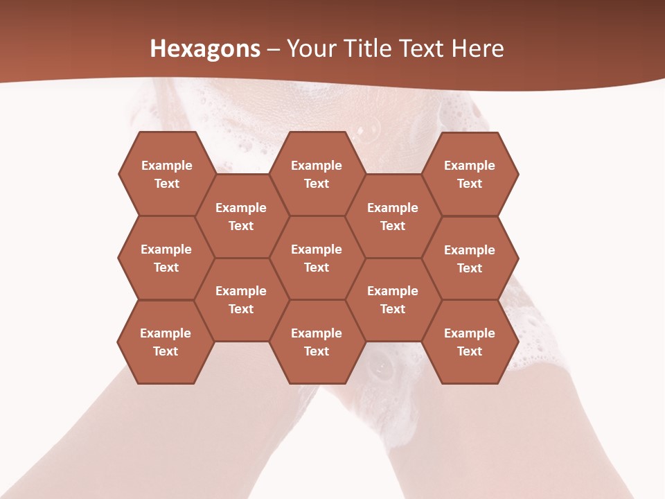 Clean Bubble Cleanliness PowerPoint Template