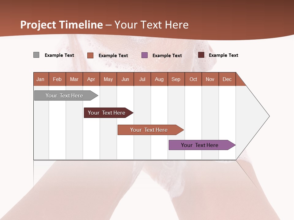Clean Bubble Cleanliness PowerPoint Template