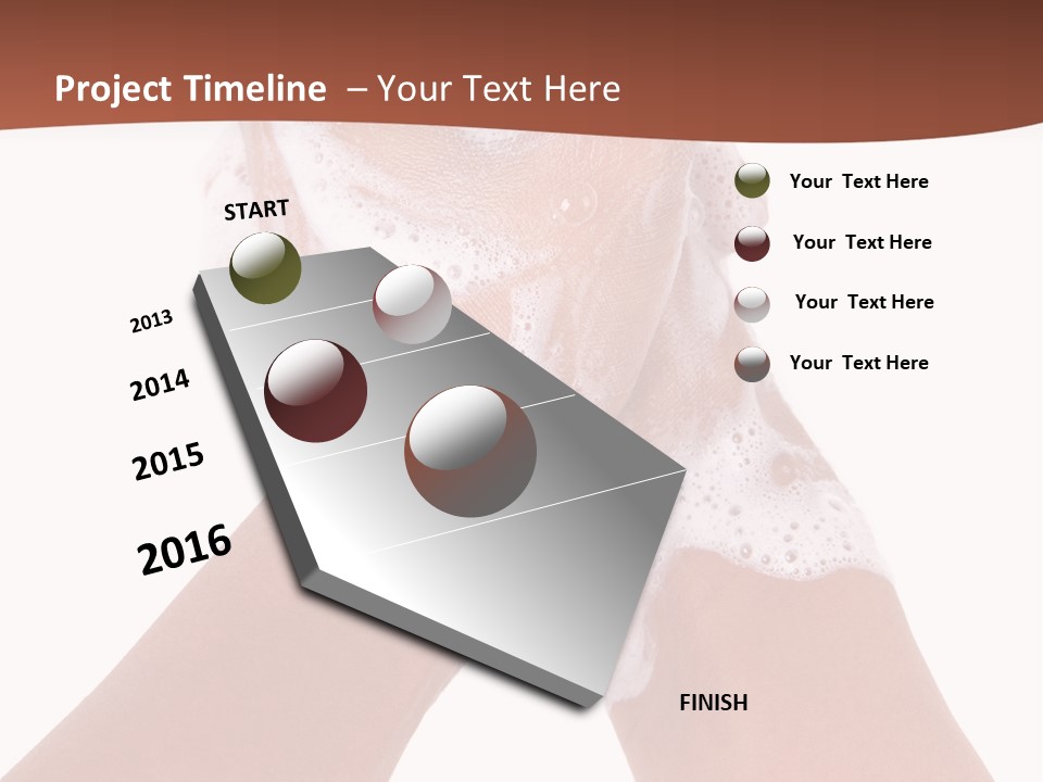 Clean Bubble Cleanliness PowerPoint Template