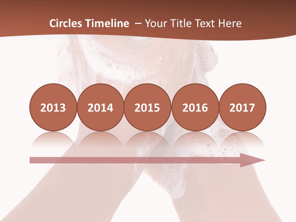 Clean Bubble Cleanliness PowerPoint Template