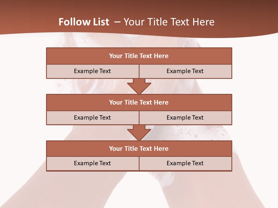 Clean Bubble Cleanliness PowerPoint Template