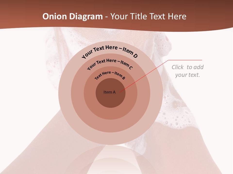 Clean Bubble Cleanliness PowerPoint Template