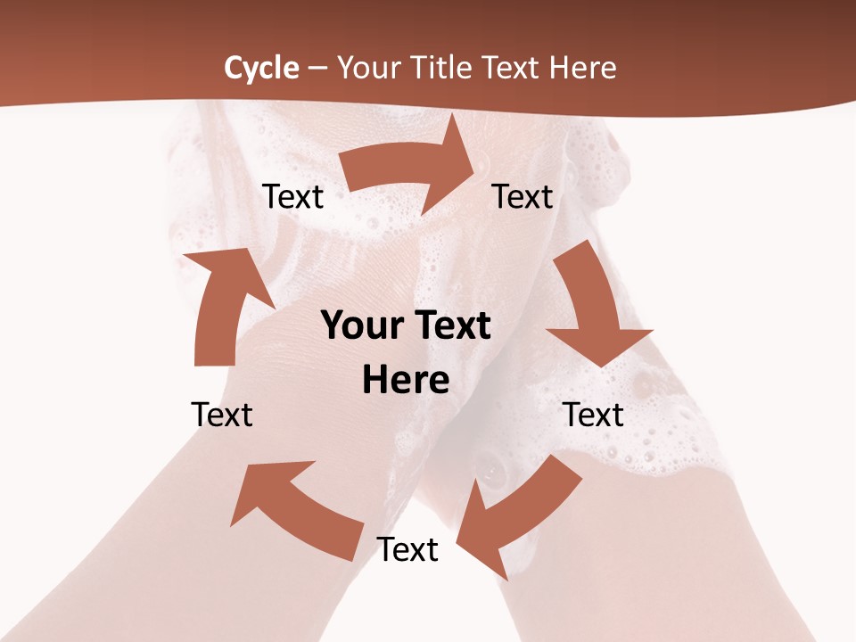 Clean Bubble Cleanliness PowerPoint Template