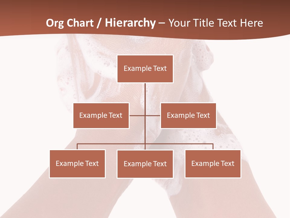 Clean Bubble Cleanliness PowerPoint Template