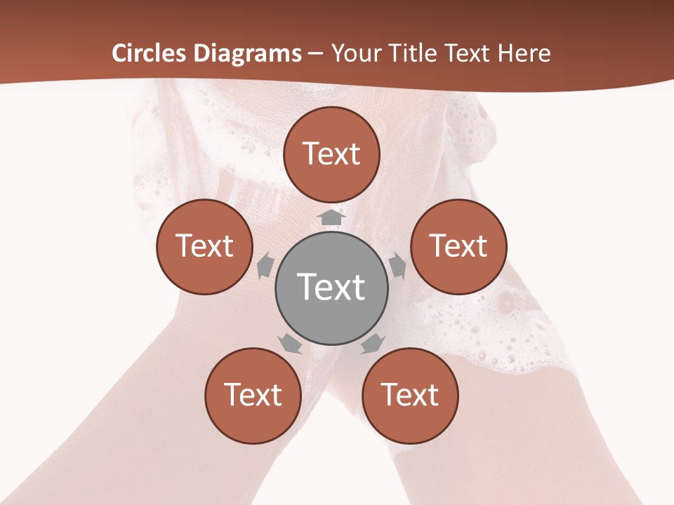 Clean Bubble Cleanliness PowerPoint Template