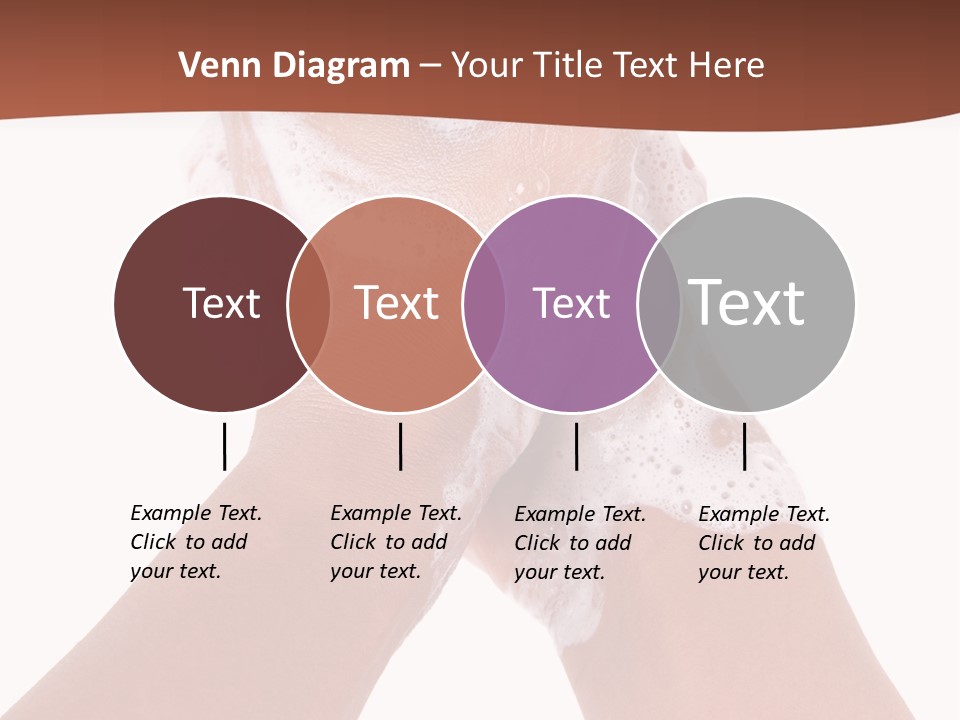 Clean Bubble Cleanliness PowerPoint Template