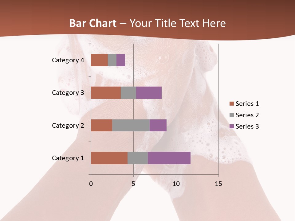 Clean Bubble Cleanliness PowerPoint Template