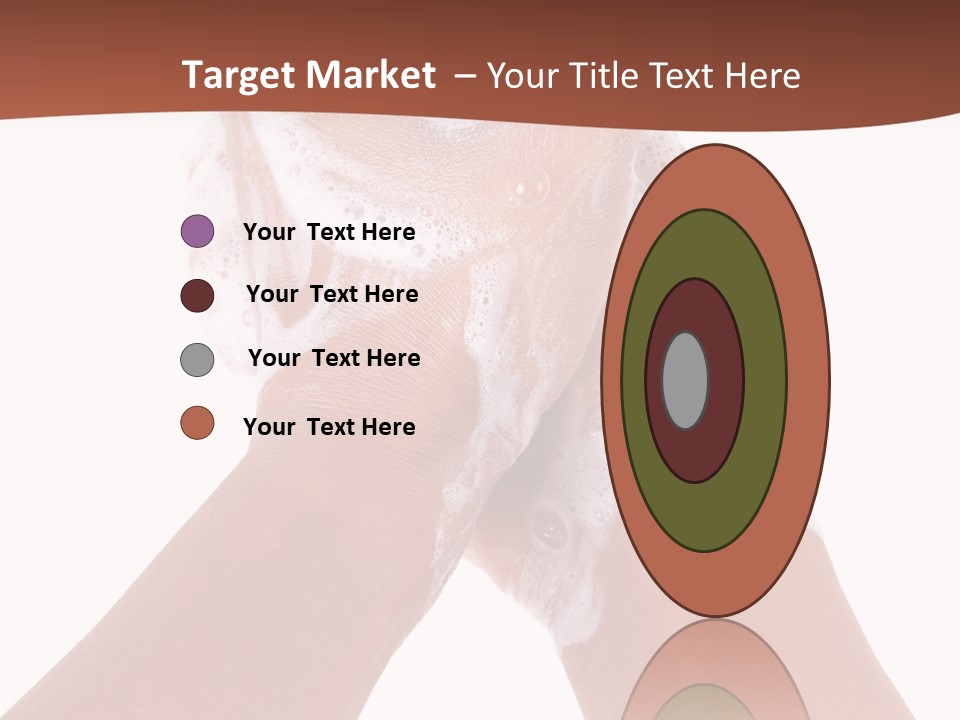 Clean Bubble Cleanliness PowerPoint Template