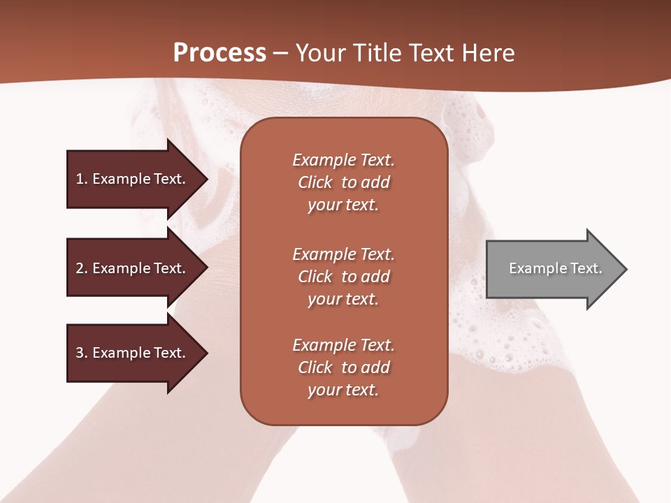 Clean Bubble Cleanliness PowerPoint Template