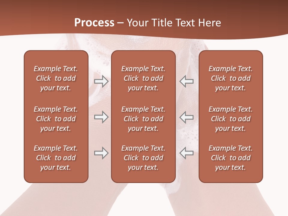 Clean Bubble Cleanliness PowerPoint Template