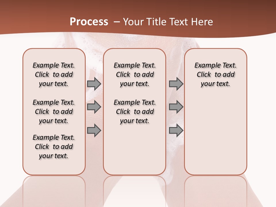 Clean Bubble Cleanliness PowerPoint Template