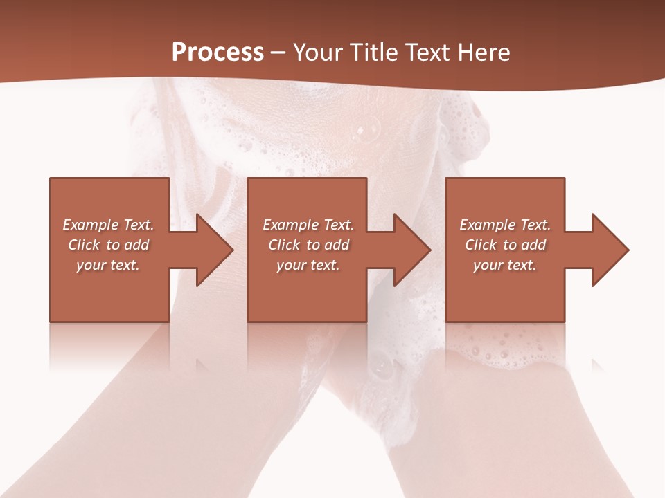 Clean Bubble Cleanliness PowerPoint Template