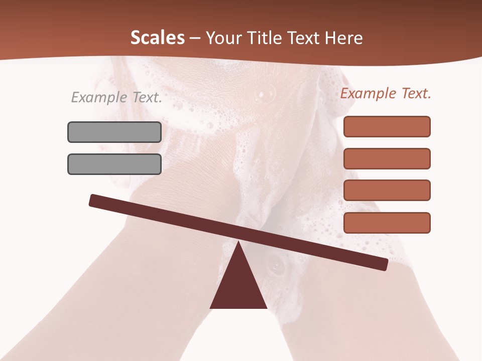 Clean Bubble Cleanliness PowerPoint Template