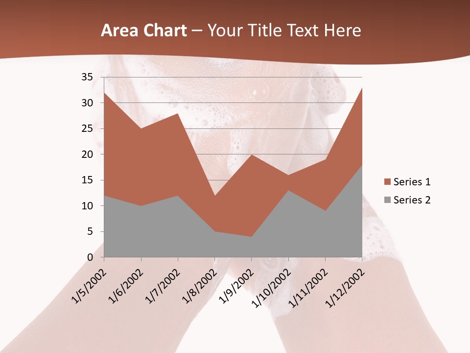 Clean Bubble Cleanliness PowerPoint Template