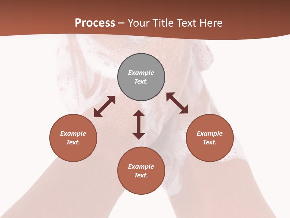 Clean Bubble Cleanliness PowerPoint Template