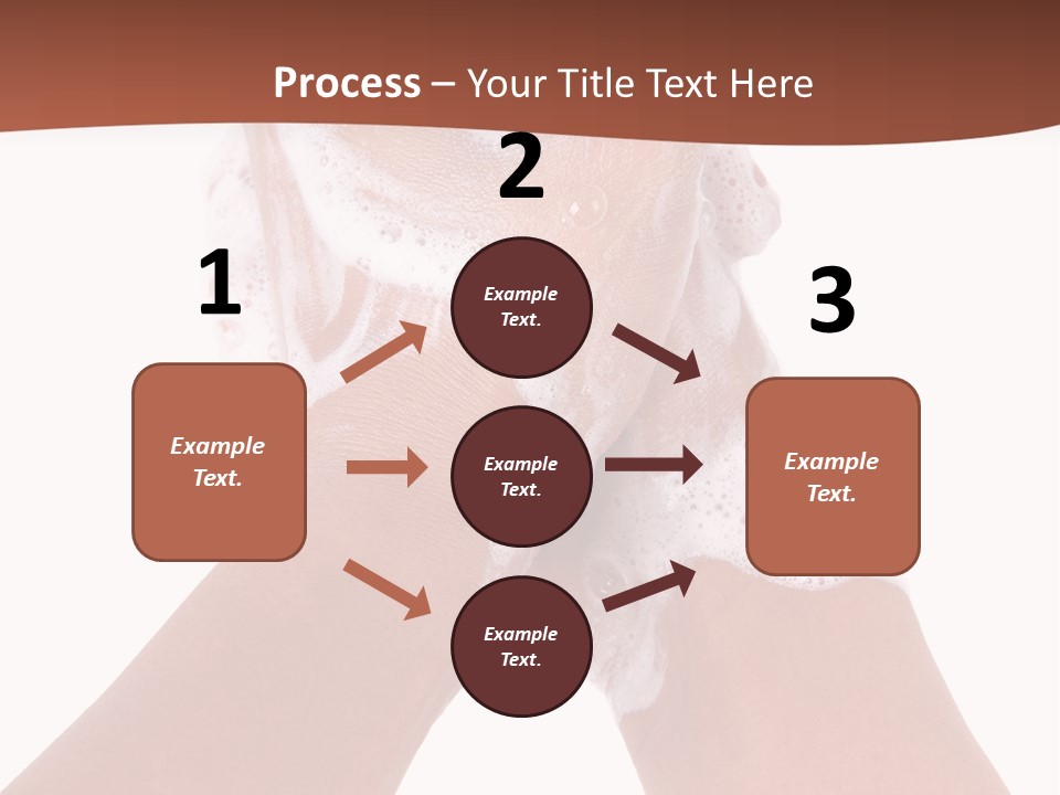 Clean Bubble Cleanliness PowerPoint Template