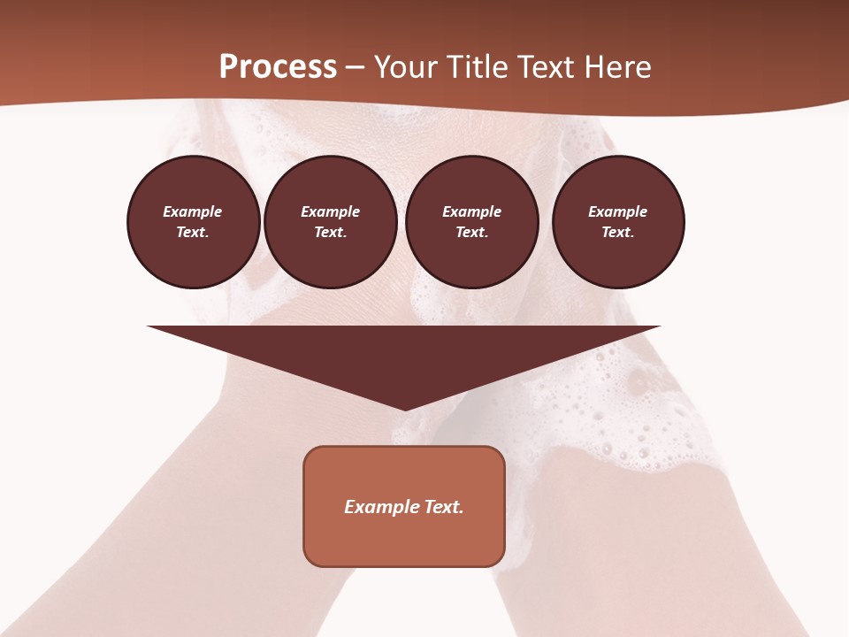 Clean Bubble Cleanliness PowerPoint Template