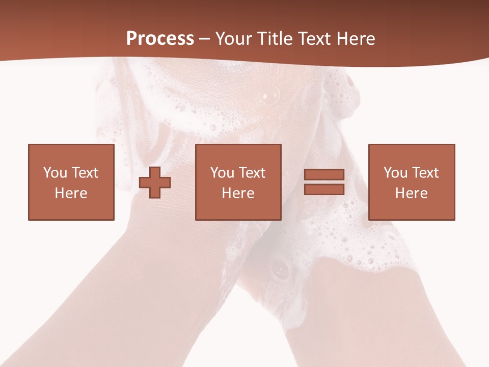 Clean Bubble Cleanliness PowerPoint Template
