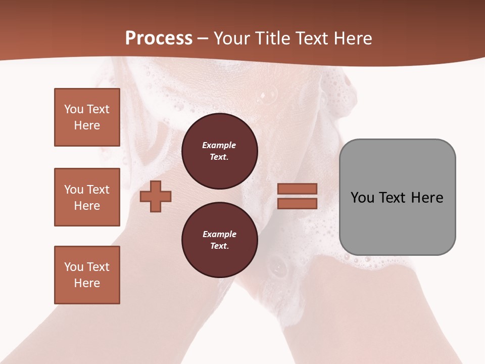 Clean Bubble Cleanliness PowerPoint Template