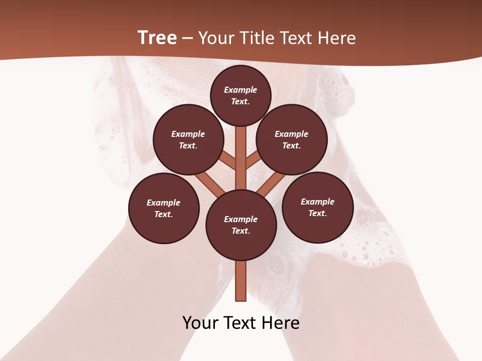 Clean Bubble Cleanliness PowerPoint Template