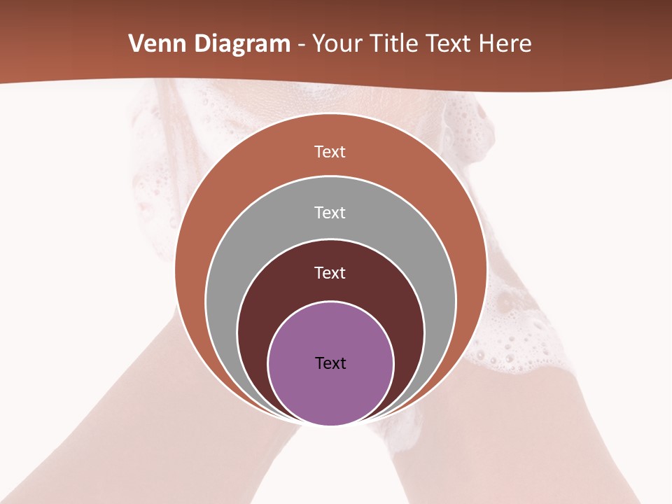 Clean Bubble Cleanliness PowerPoint Template