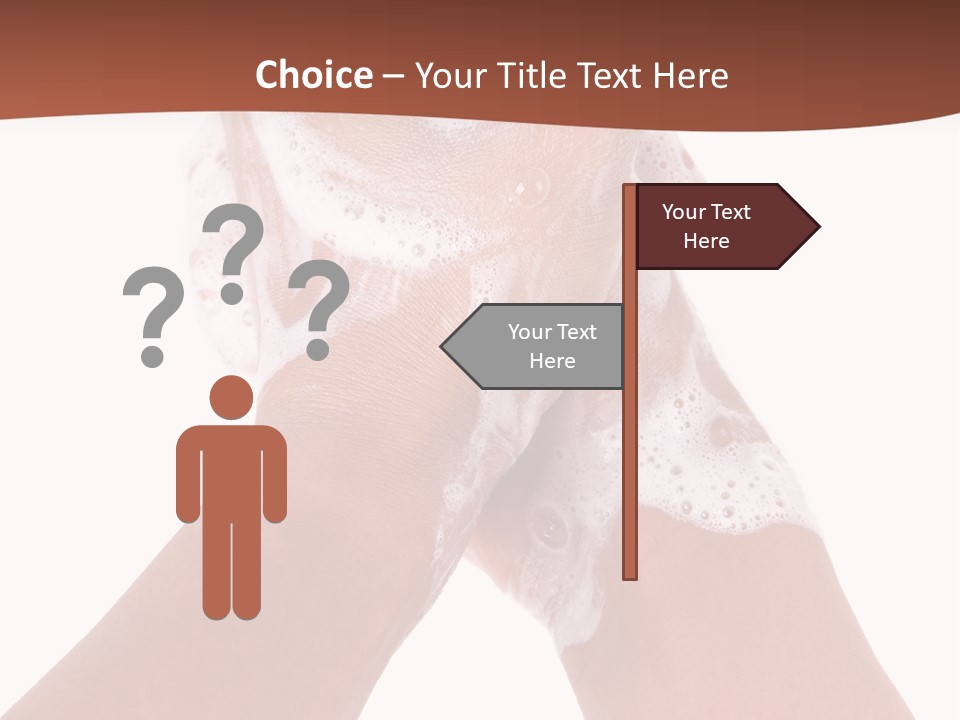 Clean Bubble Cleanliness PowerPoint Template
