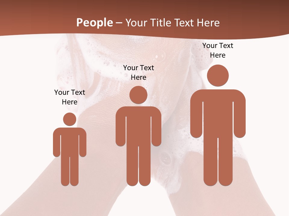 Clean Bubble Cleanliness PowerPoint Template